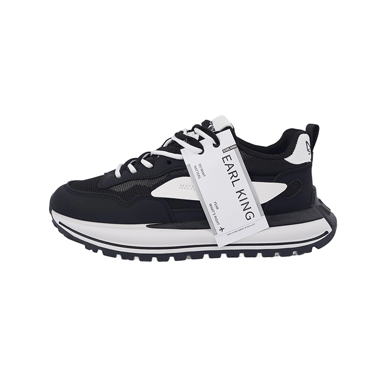 Износостойкие дышащие низкие повседневные туфли для мужчин Earl king, Black
Износостойкие дышащие низкие повседневные туфли для мужчин Earl king, Black