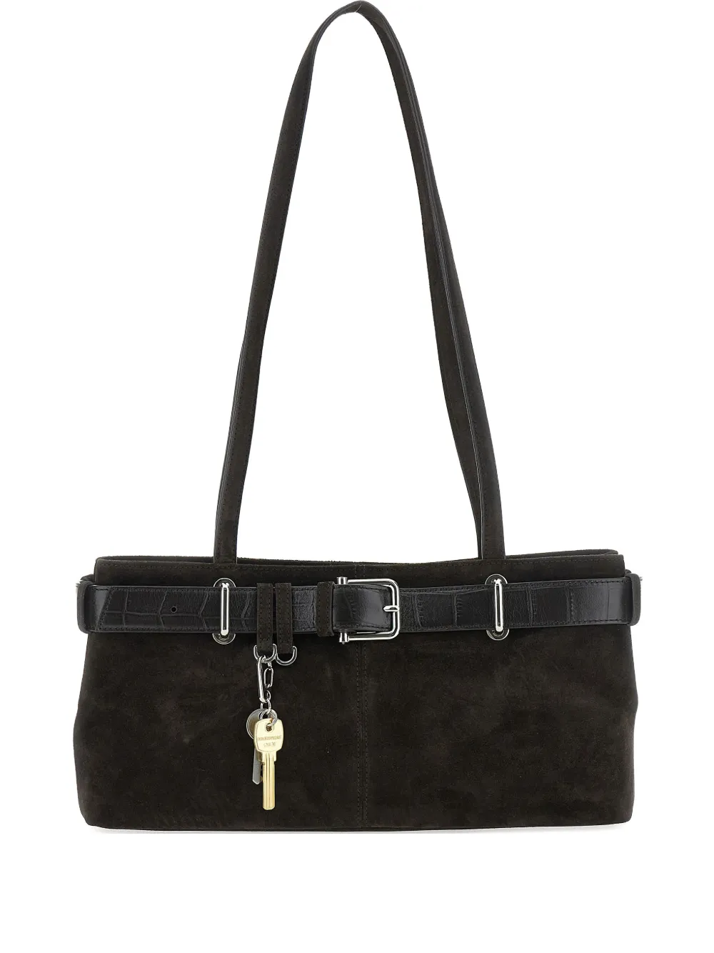 Маленькая плечевая сумка из замши Brocle Osoi, коричневый
Маленькая плечевая сумка из замши Brocle Osoi, коричневый