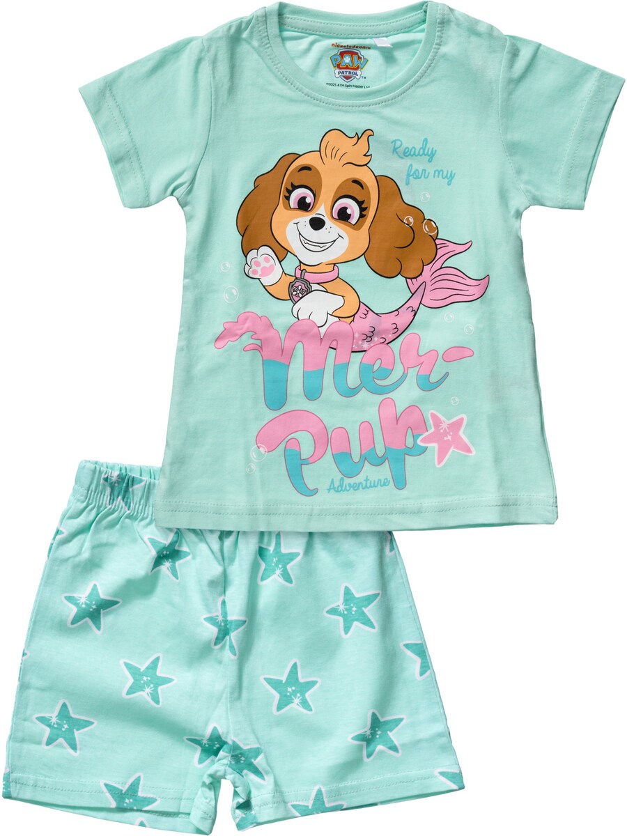 Пижама PAW Patrol Skye, мятный
Пижама PAW Patrol Skye, мятный