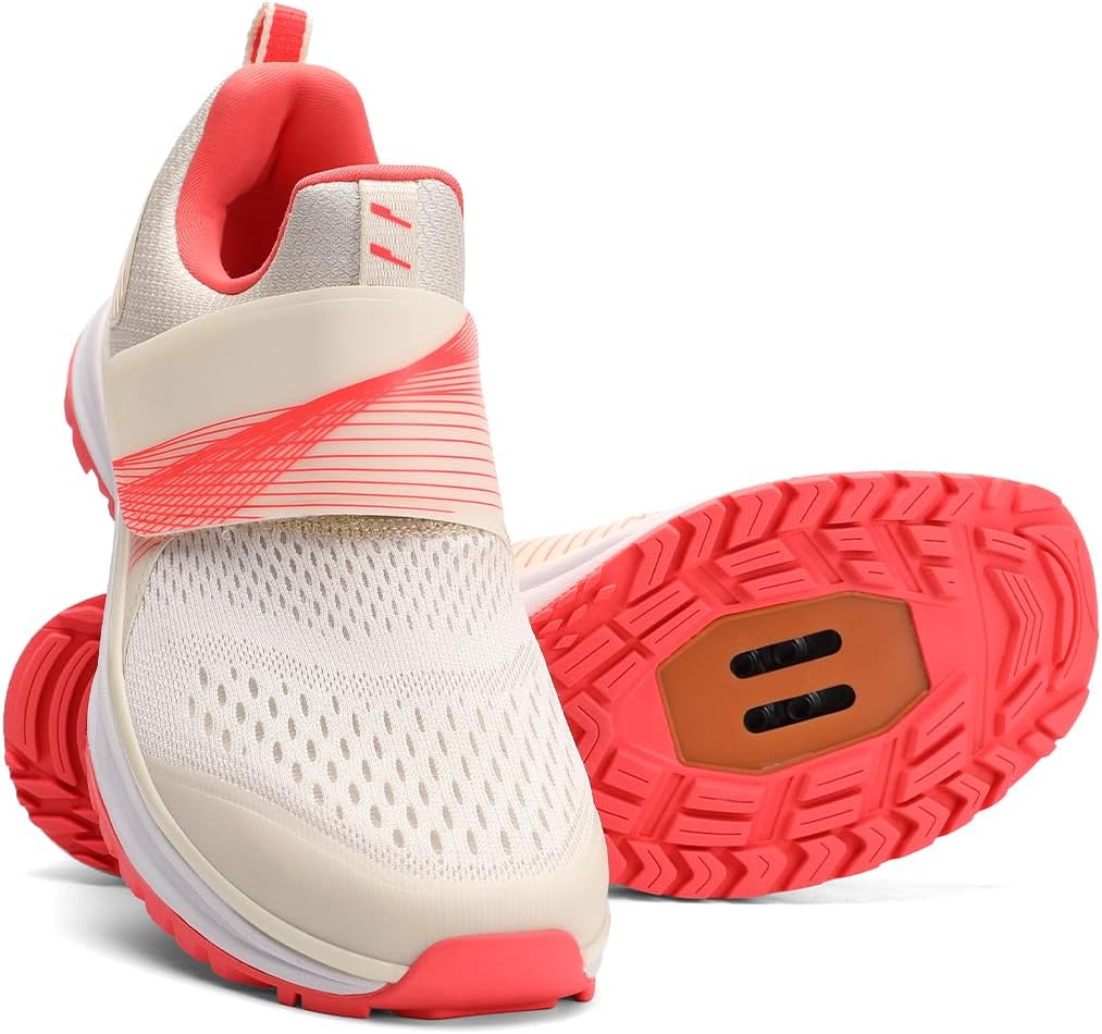 Женские шоссейные велотуфли для зала с креплением SPD, совместимые с контактными педалями, удобные и дышащие Kofuboke, розовый
Женские шоссейные велотуфли для зала с креплением SPD, совместимые с контактными педалями, удобные и дышащие Kofuboke, розовый