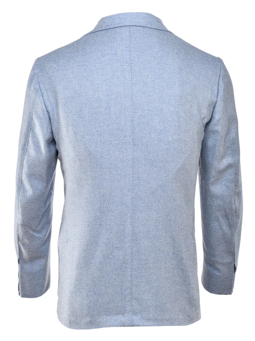 Шерстяной пиджак с узором в елочку SARTORIO NAPOLI, синий
Шерстяной пиджак с узором в елочку SARTORIO NAPOLI, синий