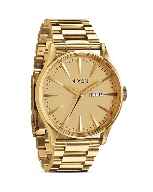Часы Sentry SS, 42 мм Nixon, цвет Gold 
Часы Sentry SS, 42 мм Nixon, цвет Gold
