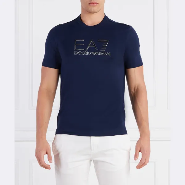 Футболка стандартного кроя Ea7, синий
Футболка стандартного кроя Ea7, синий