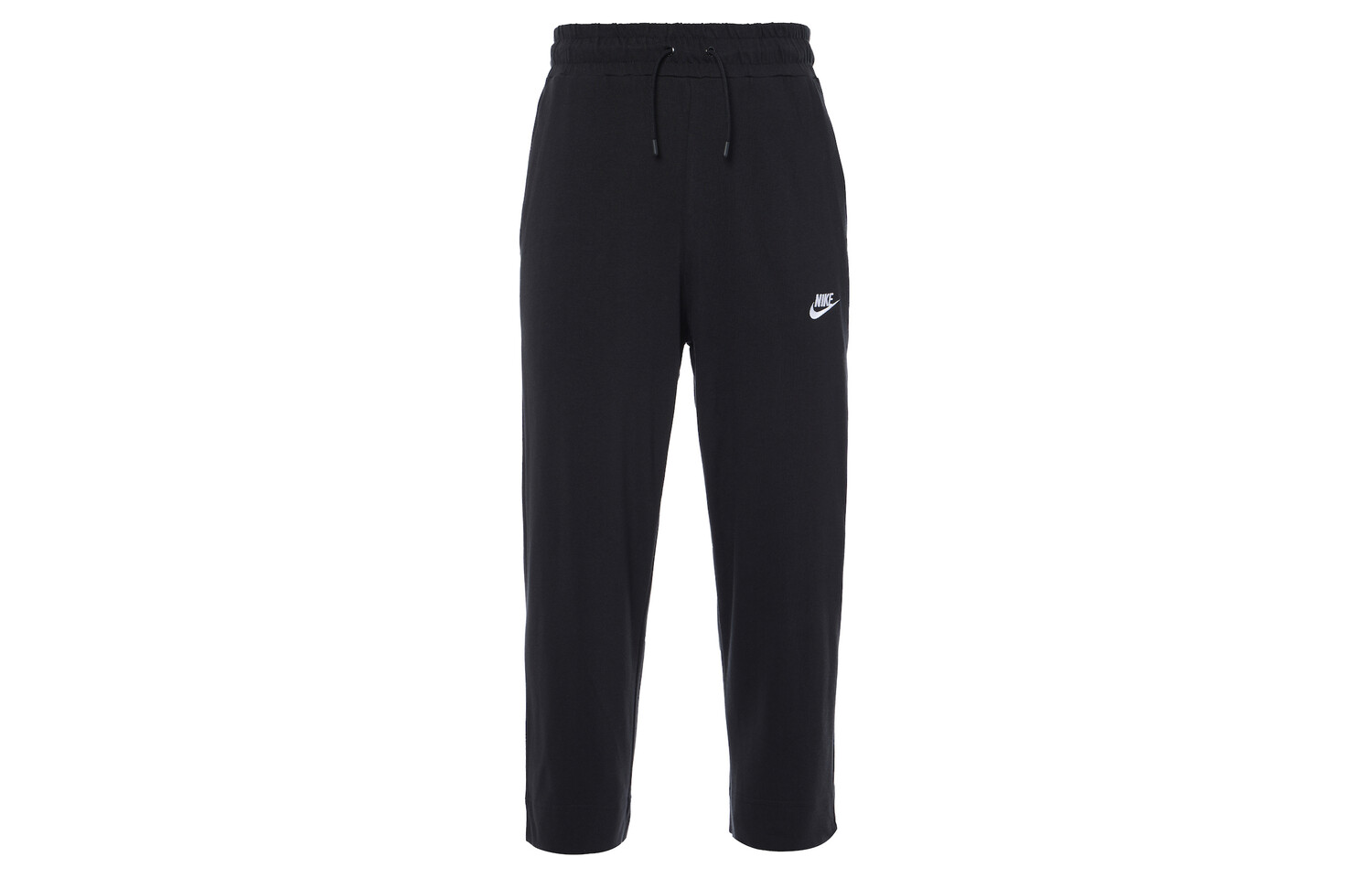 Женские укороченные брюки широкого кроя черного цвета Nike
Женские укороченные брюки широкого кроя черного цвета Nike