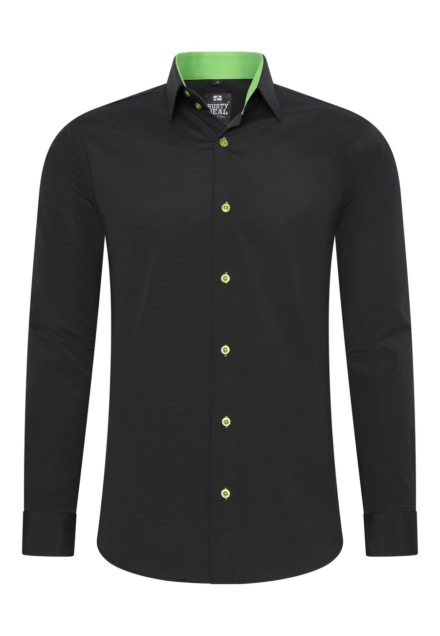 Повседневная рубашка Rusty Neal Regular fit Button Up Shirt, черный
Повседневная рубашка Rusty Neal Regular fit Button Up Shirt, черный