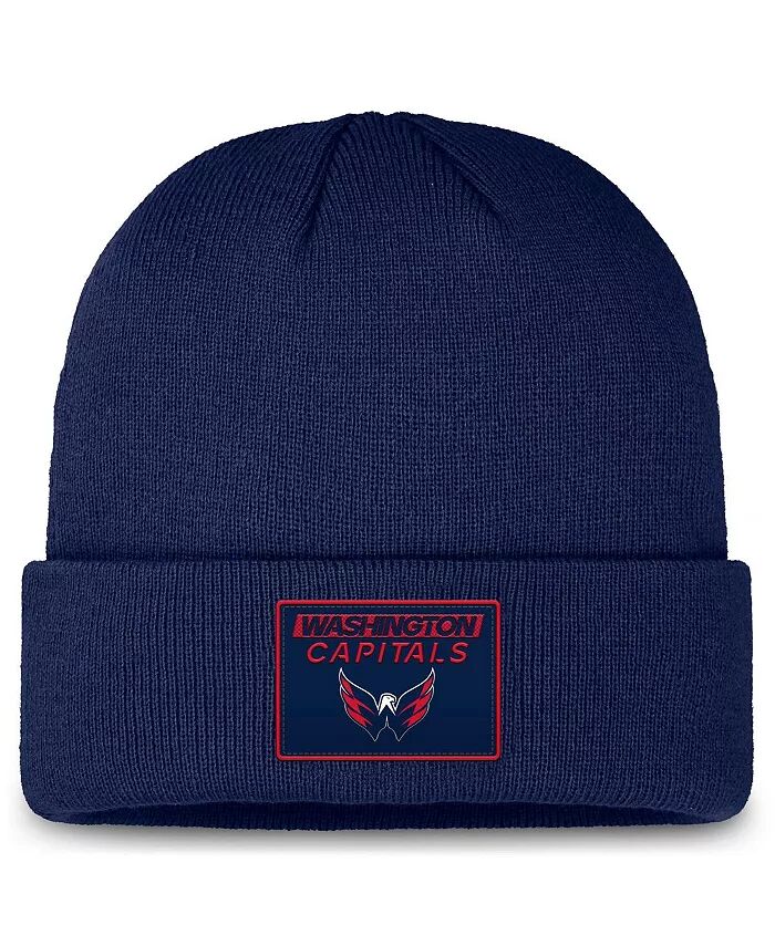 Мужская темно-синяя вязаная шапка Washington Capitals Authentic Pro с манжетами Fanatics
Мужская темно-синяя вязаная шапка Washington Capitals Authentic Pro с манжетами Fanatics