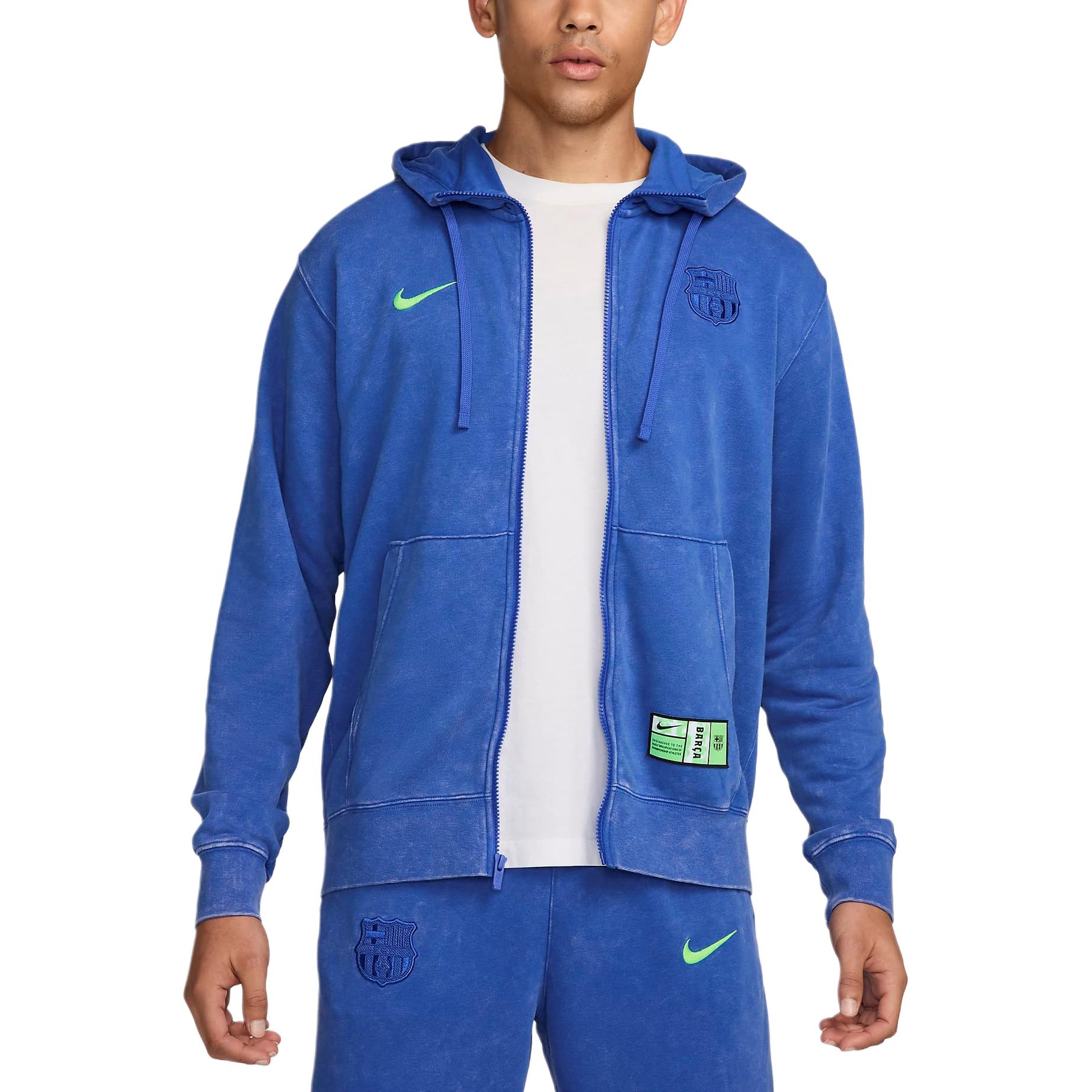 Fc Barcelona Club Third Men's Soccer French Terry Full Zip Hoodie Nike, синий
Fc Barcelona Club Third Men's Soccer French Terry Full Zip Hoodie Nike, синий