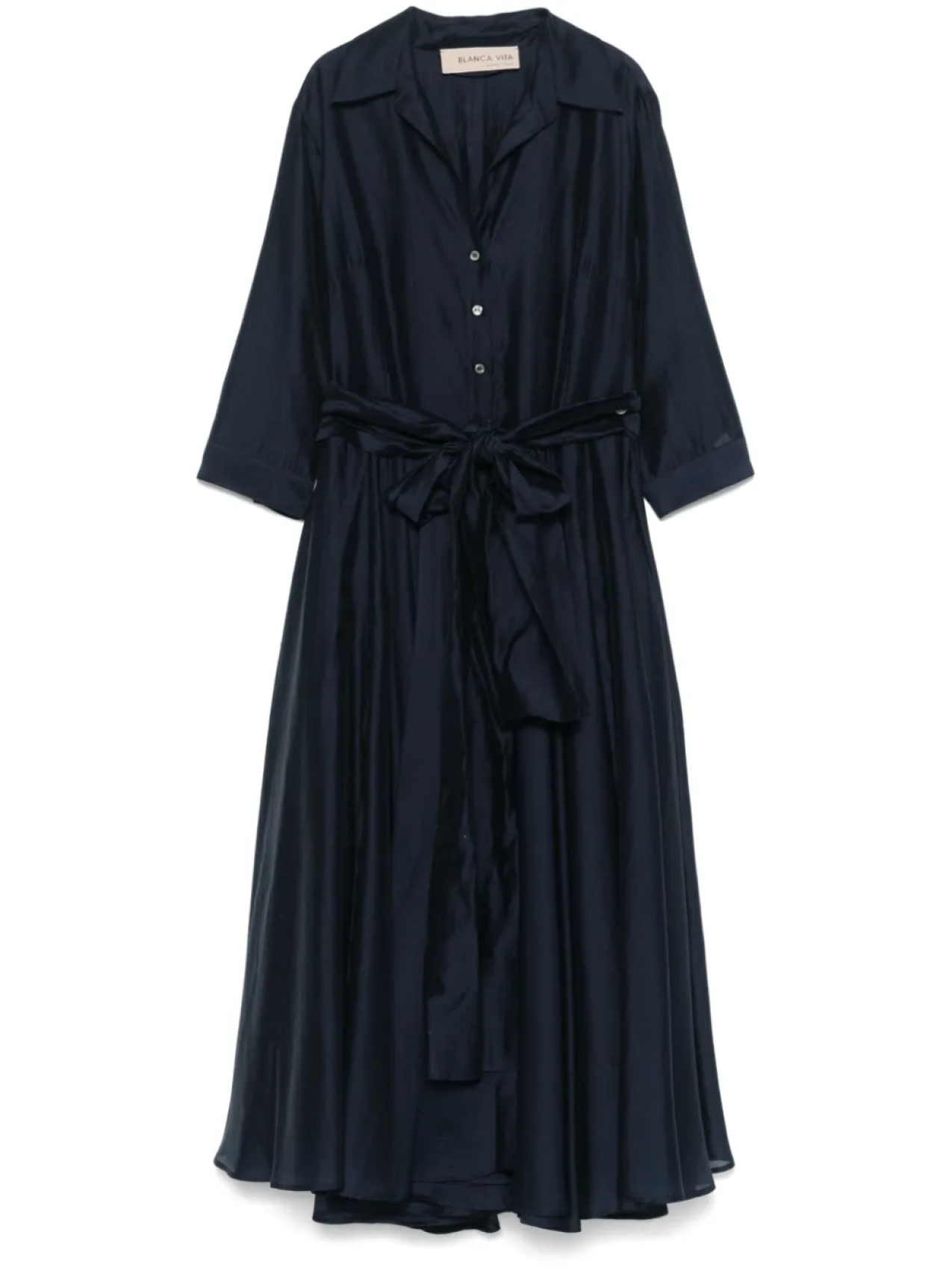 Расклешенное платье миди Blanca Vita, синий
Расклешенное платье миди Blanca Vita, синий