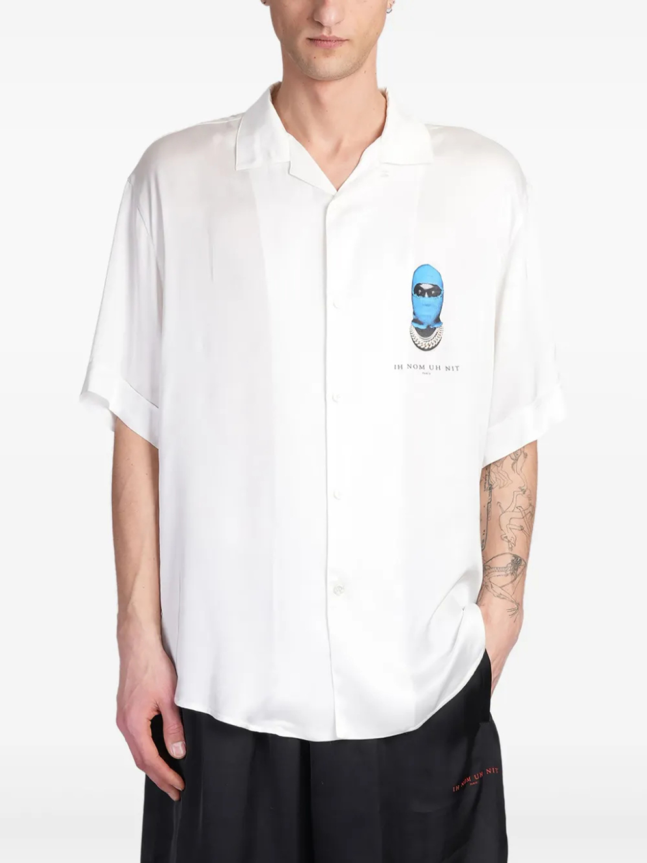 Футболка с логотипом Ih Nom Uh Nit, белый
Футболка с логотипом Ih Nom Uh Nit, белый