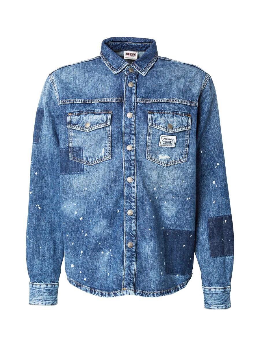 Рубашка на пуговицах Comfort fit GUESS Originals, Blue Denim
Рубашка на пуговицах Comfort fit GUESS Originals, Blue Denim