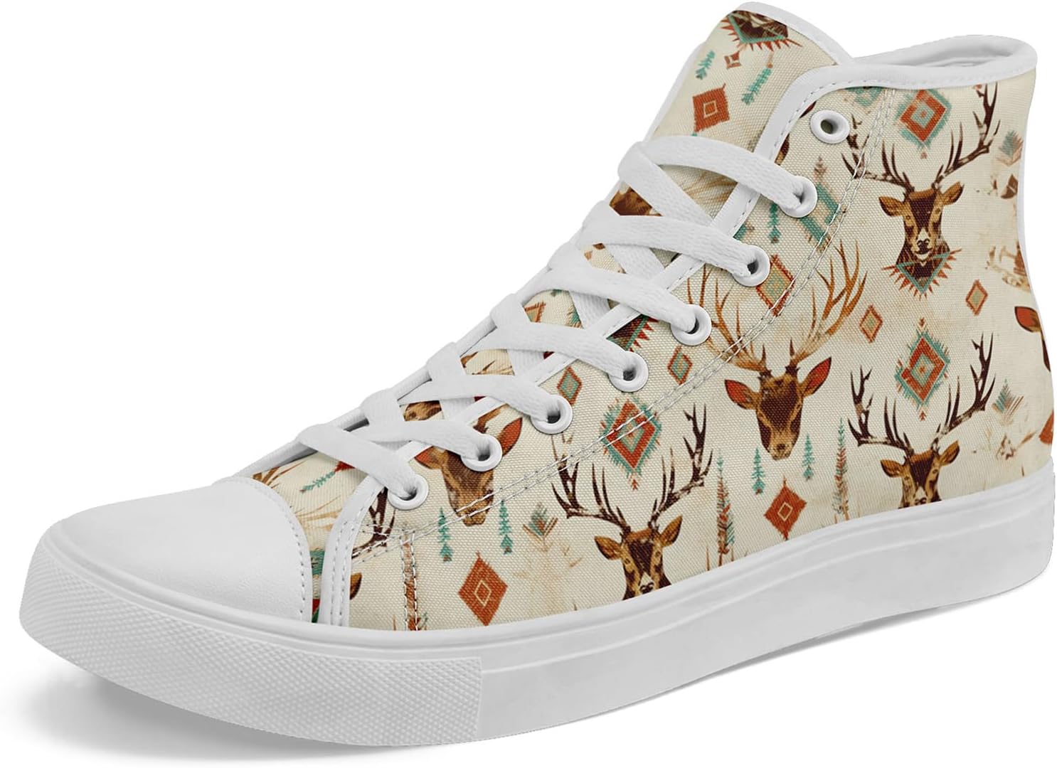 Высокие кеды с цветочным рисунком для мужчин и женщин - стильные плоские кроссовки, удобные, дышащие, повседневная мода Awsole, белый/бежевый
Высокие кеды с цветочным рисунком для мужчин и женщин - стильные плоские кроссовки, удобные, дышащие, повседневная мода Awsole, белый/бежевый