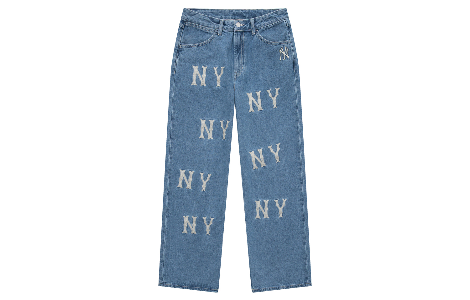 Нью-Йорк Янкиз Джинсы Женские Синие МЛБ 
Нью-Йорк Янкиз Джинсы Женские Синие МЛБ