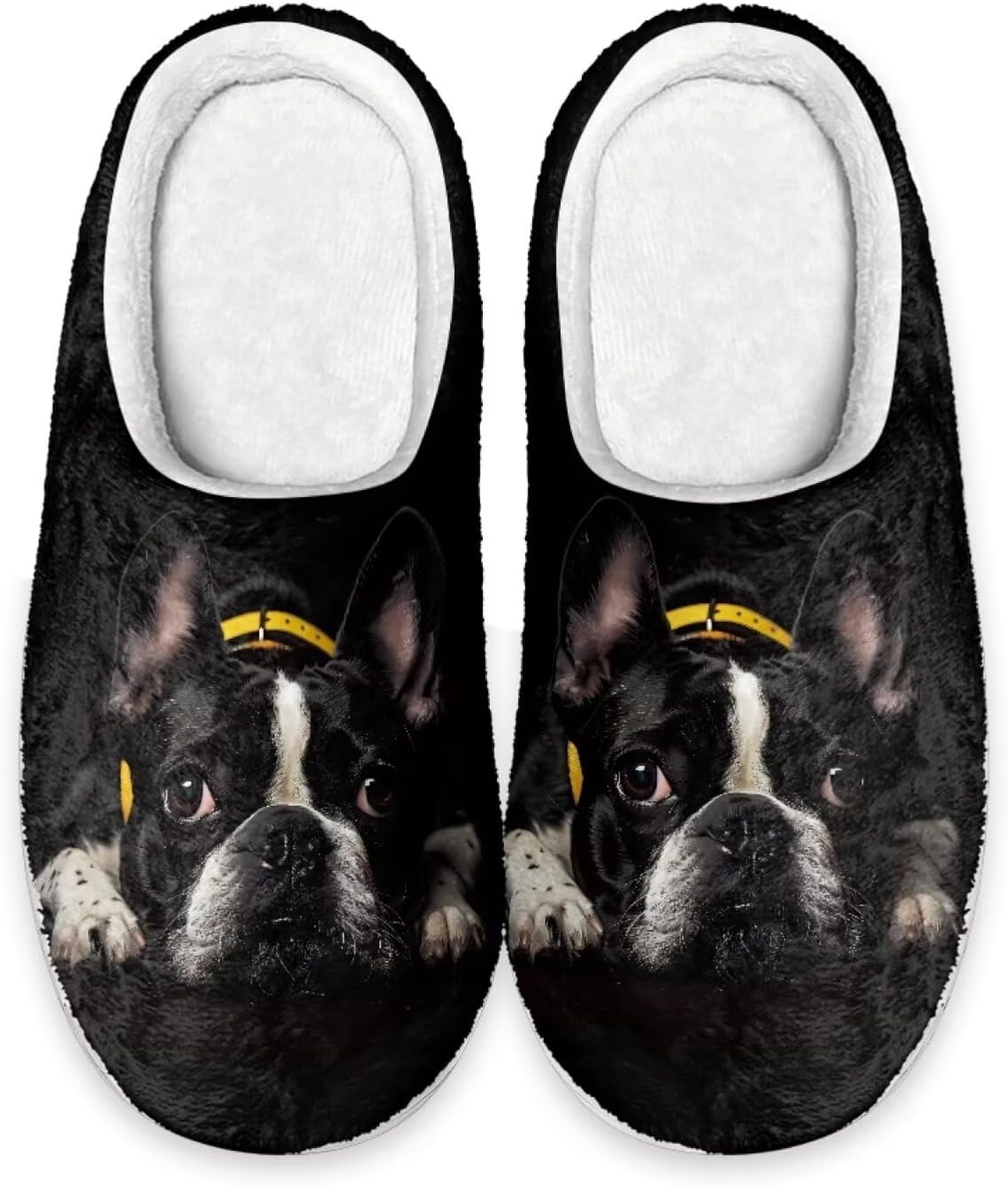 Женские домашние тапочки Forchrinse с милым 3D мопсом, теплые уютные тапочки, мужские домашние туфли, мягкие плюшевые пушистые тапочки для дома и улицы с противоскользящей подошвой, Boston Terrier
Женские домашние тапочки Forchrinse с милым 3D мопсом, теплые уютные тапочки, мужские домашние туфли, мягкие плюшевые пушистые тапочки для дома и улицы с противоскользящей подошвой, Boston Terrier