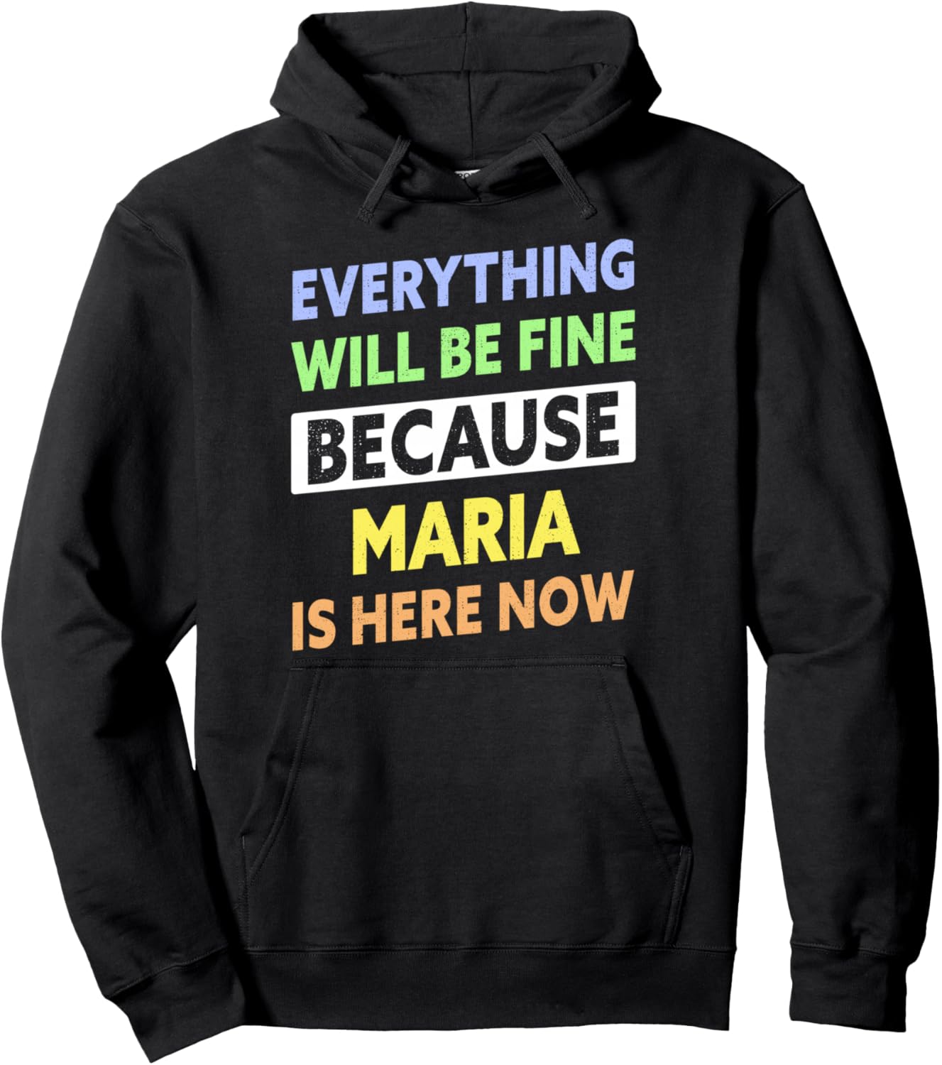 Мария здесь! Забавная толстовка с именем Мария Maria Designs, черный
Мария здесь! Забавная толстовка с именем Мария Maria Designs, черный