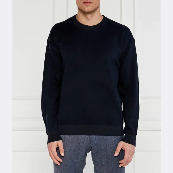 H-Daero свитер обычного кроя с добавлением шерсти Boss, синий
H-Daero свитер обычного кроя с добавлением шерсти Boss, синий