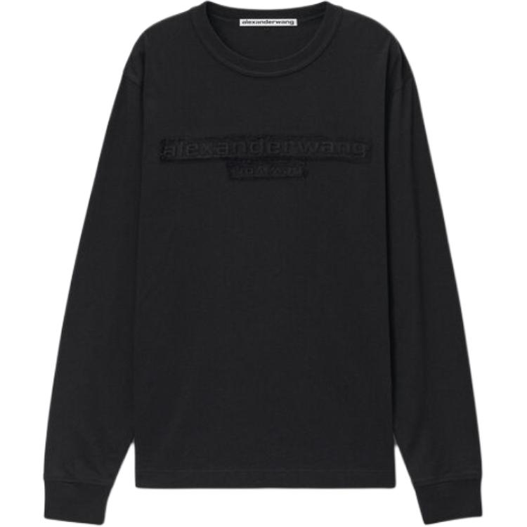 Свитшот с логотипом Alexander Wang, черный
Свитшот с логотипом Alexander Wang, черный