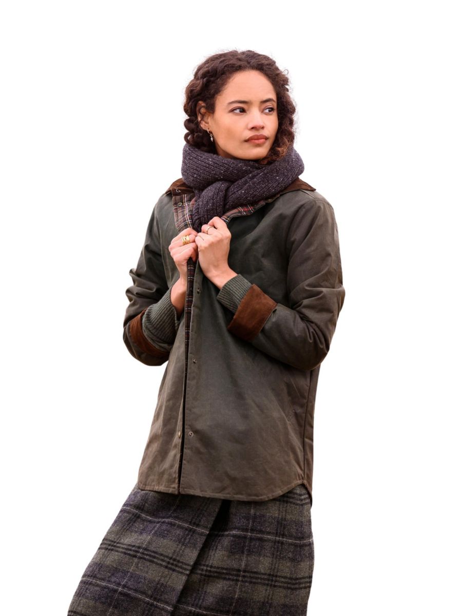 Женская рубашка из вощеного хлопка Celtic & Co, Olive
Женская рубашка из вощеного хлопка Celtic & Co, Olive