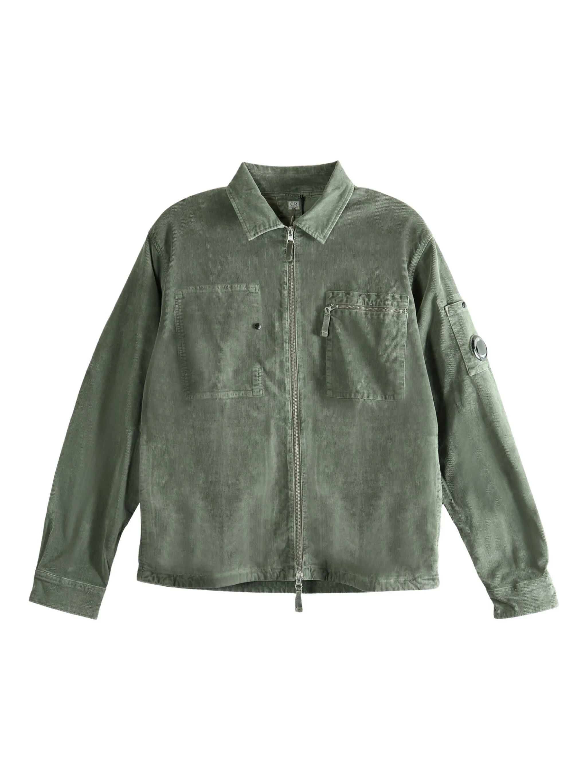 Рубашка на молнии C.P. Company, зеленый
Рубашка на молнии C.P. Company, зеленый
