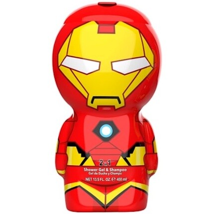 Гель и шампунь для душа Marvel Iron Man 2в1 с 3D-фигурой и великолепным ароматом, 400 мл, Airval
Гель и шампунь для душа Marvel Iron Man 2в1 с 3D-фигурой и великолепным ароматом, 400 мл, Airval