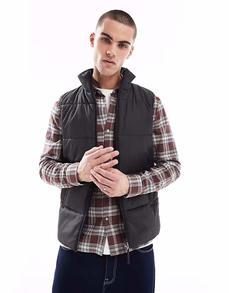 Стеганый жилет ASOS DESIGN черного цвета, Черный, Стеганый жилет ASOS DESIGN черного цвета
Стеганый жилет ASOS DESIGN черного цвета, Черный, Стеганый жилет ASOS DESIGN черного цвета