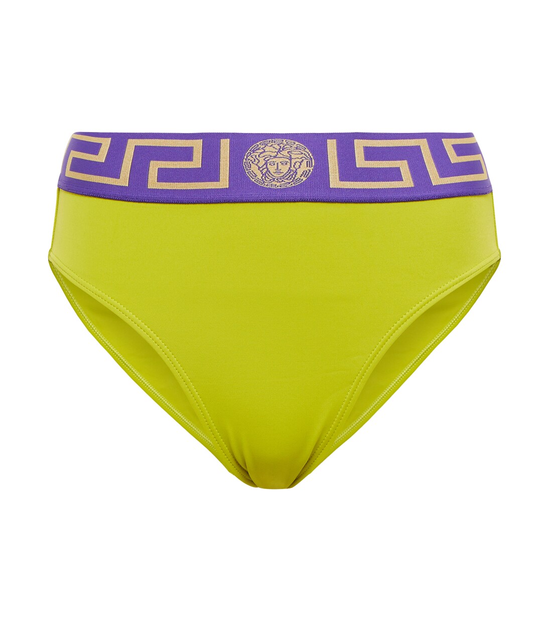 Плавки-бикини с логотипом Versace, Pale Avocado+Purple
Плавки-бикини с логотипом Versace, Pale Avocado+Purple