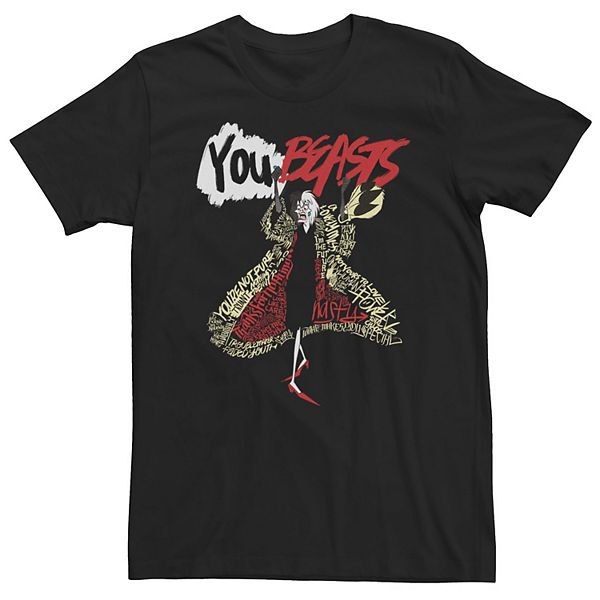 Футболка с принтом Cruella You Beast Disney
Футболка с принтом Cruella You Beast Disney