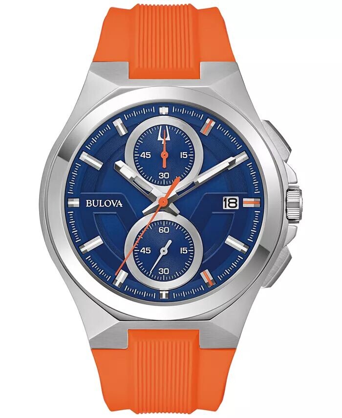 Мужские часы с хронографом Marc Anthony Maquina оранжевый силиконовый ремешок 46 мм Bulova
Мужские часы с хронографом Marc Anthony Maquina оранжевый силиконовый ремешок 46 мм Bulova