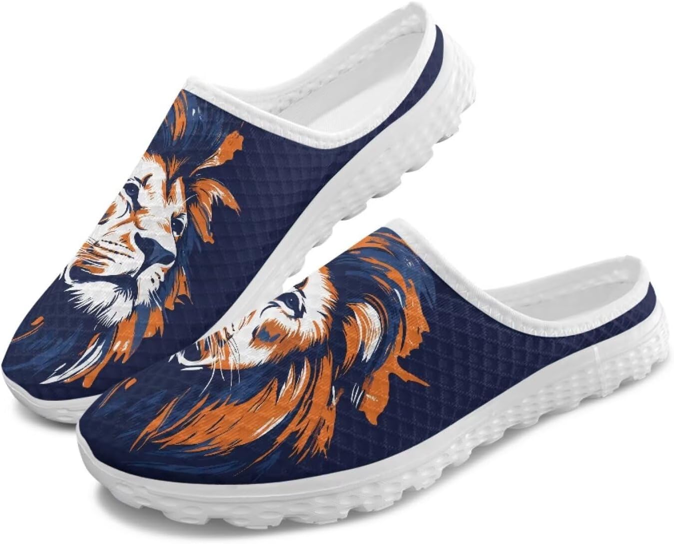 Модные мужские шлепанцы с открытой пяткой 2025 года, с принтом и сеткой, легкие, дышащие, противоскользящие, идеальны для повседневной носки Ocwfudsx, Lion
Модные мужские шлепанцы с открытой пяткой 2025 года, с принтом и сеткой, легкие, дышащие, противоскользящие, идеальны для повседневной носки Ocwfudsx, Lion