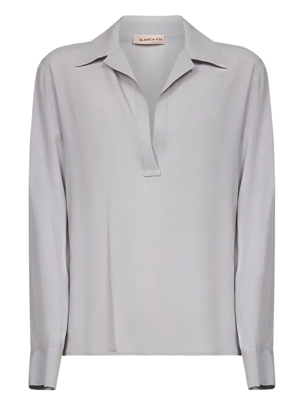 Блузка с V-образным вырезом Blanca Vita, серый
Блузка с V-образным вырезом Blanca Vita, серый