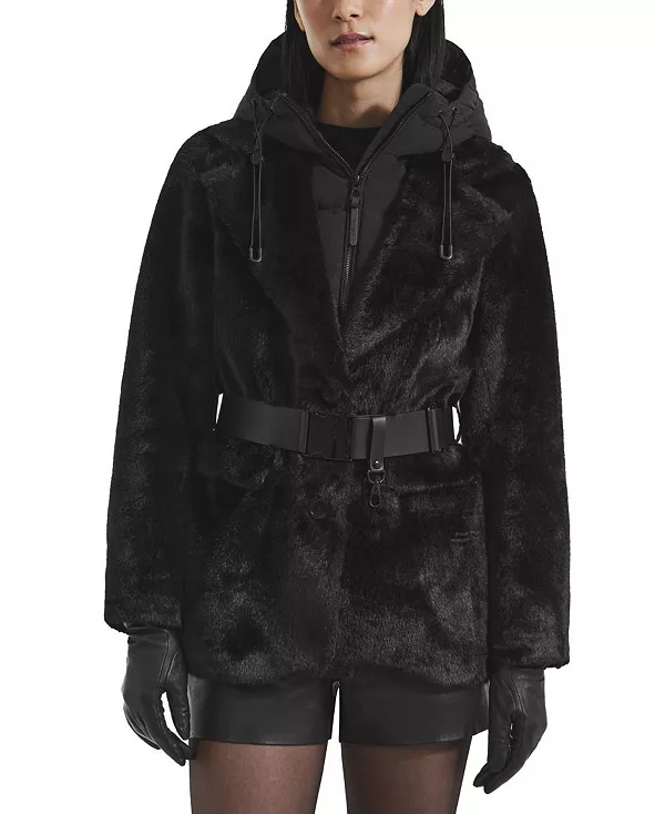 Куртка из искусственного меха Aspen со съемным пуховым капюшоном Rudsak, черный
Куртка из искусственного меха Aspen со съемным пуховым капюшоном Rudsak, черный