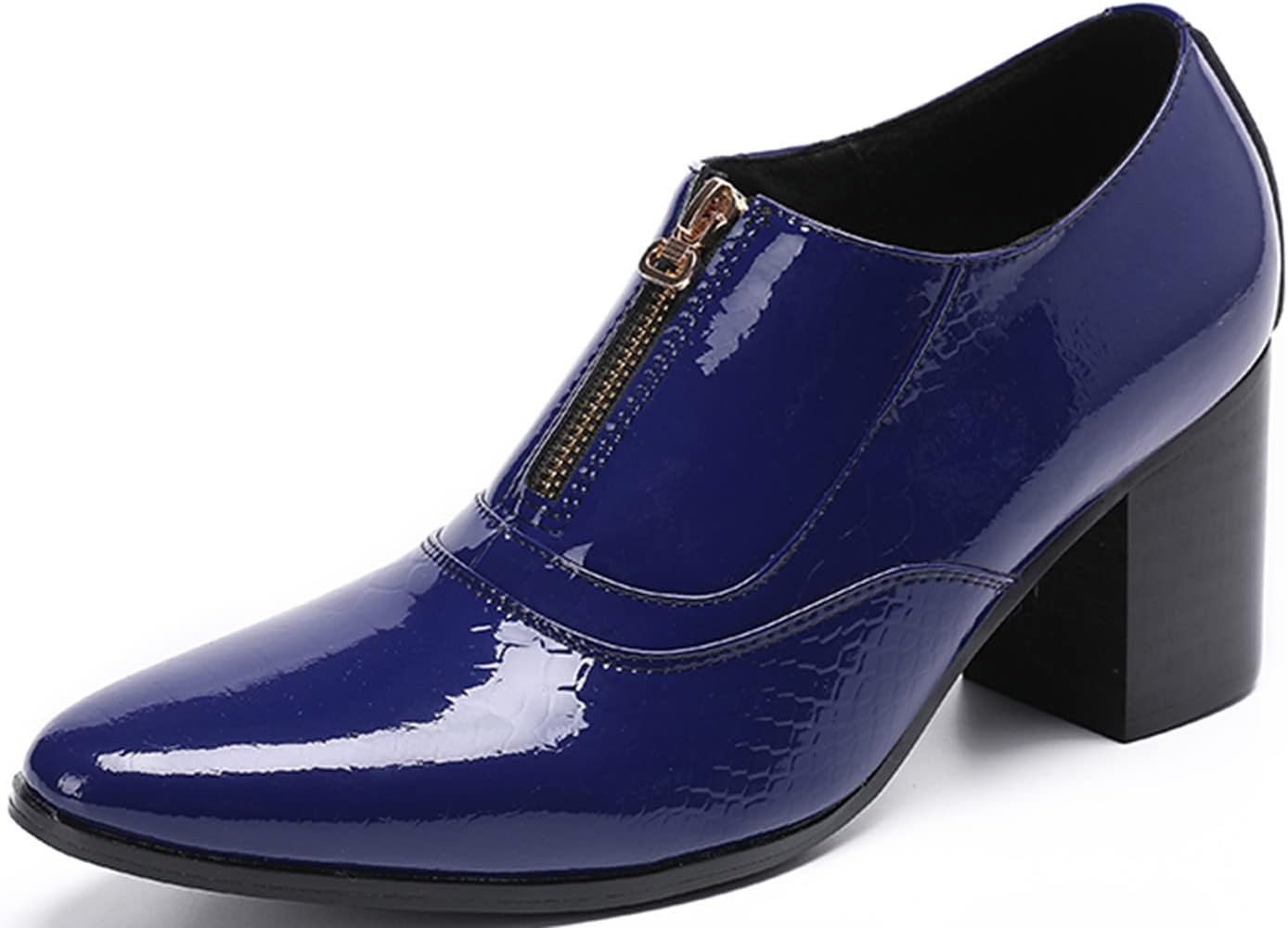 Мужские лоферы Santimon, повседневные туфли слипоны, из натуральной кожи, с острым носком, молнией, туфли на вечеринку, модные, для выпускного, смокинга, мокасины, для бальных танцев, певцов, синий
Мужские лоферы Santimon, повседневные туфли слипоны, из натуральной кожи, с острым носком, молнией, туфли на вечеринку, модные, для выпускного, смокинга, мокасины, для бальных танцев, певцов, синий