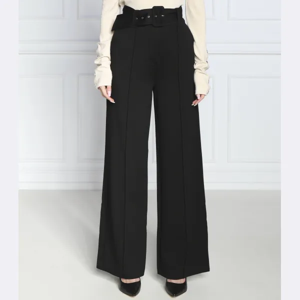 Брюки свободного кроя с поясом Guess, черный
Брюки свободного кроя с поясом Guess, черный