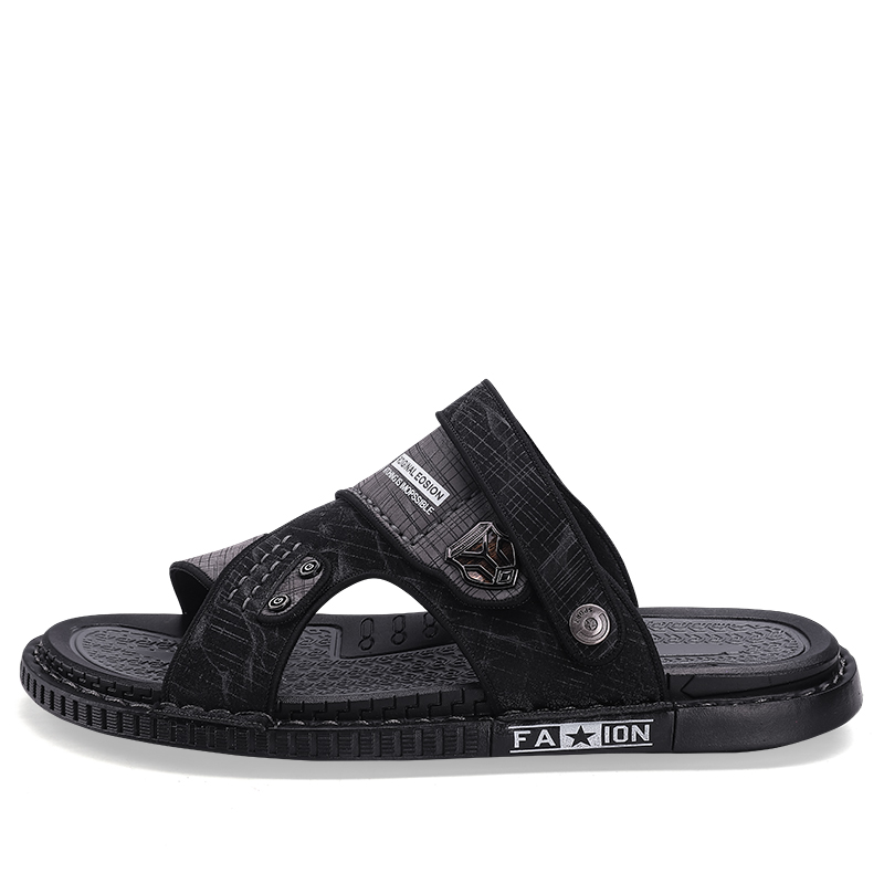 LONGYING Пляжные сандалии мужские, черно-серые
LONGYING Пляжные сандалии мужские, черно-серые