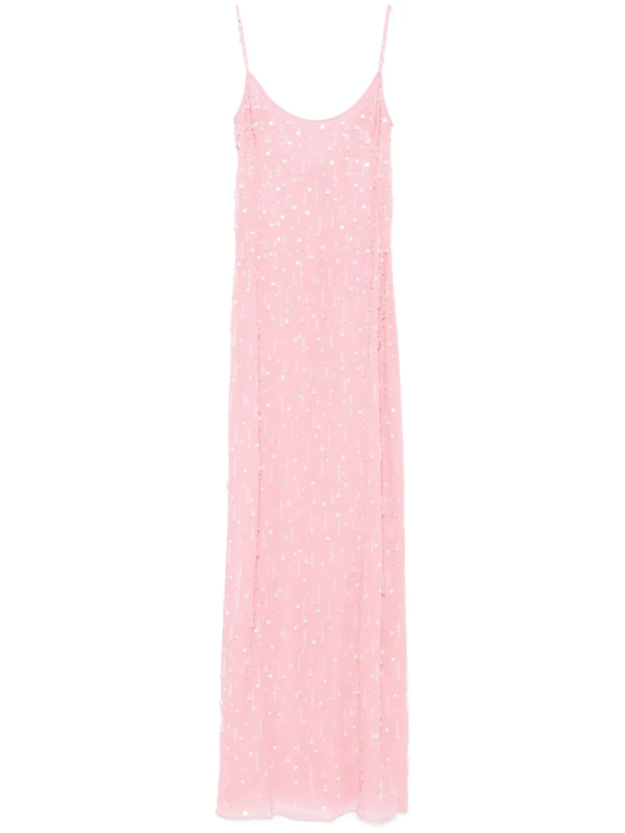 Blumarine платье макси с кисточками, розовый
Blumarine платье макси с кисточками, розовый