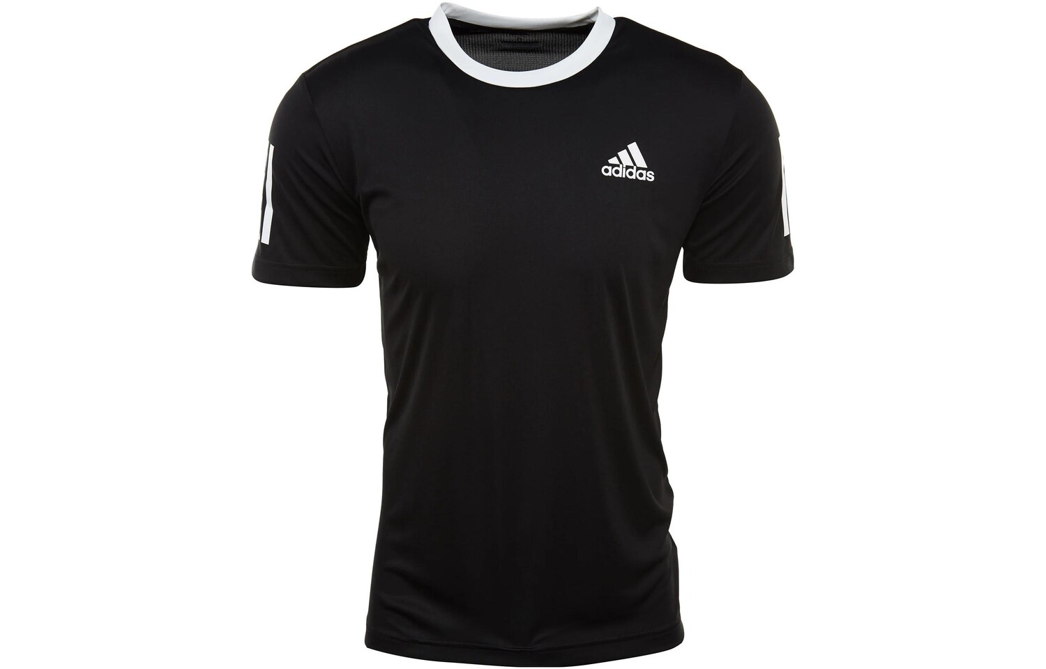 Футболка мужская черная Adidas, черный 
Футболка мужская черная Adidas, черный