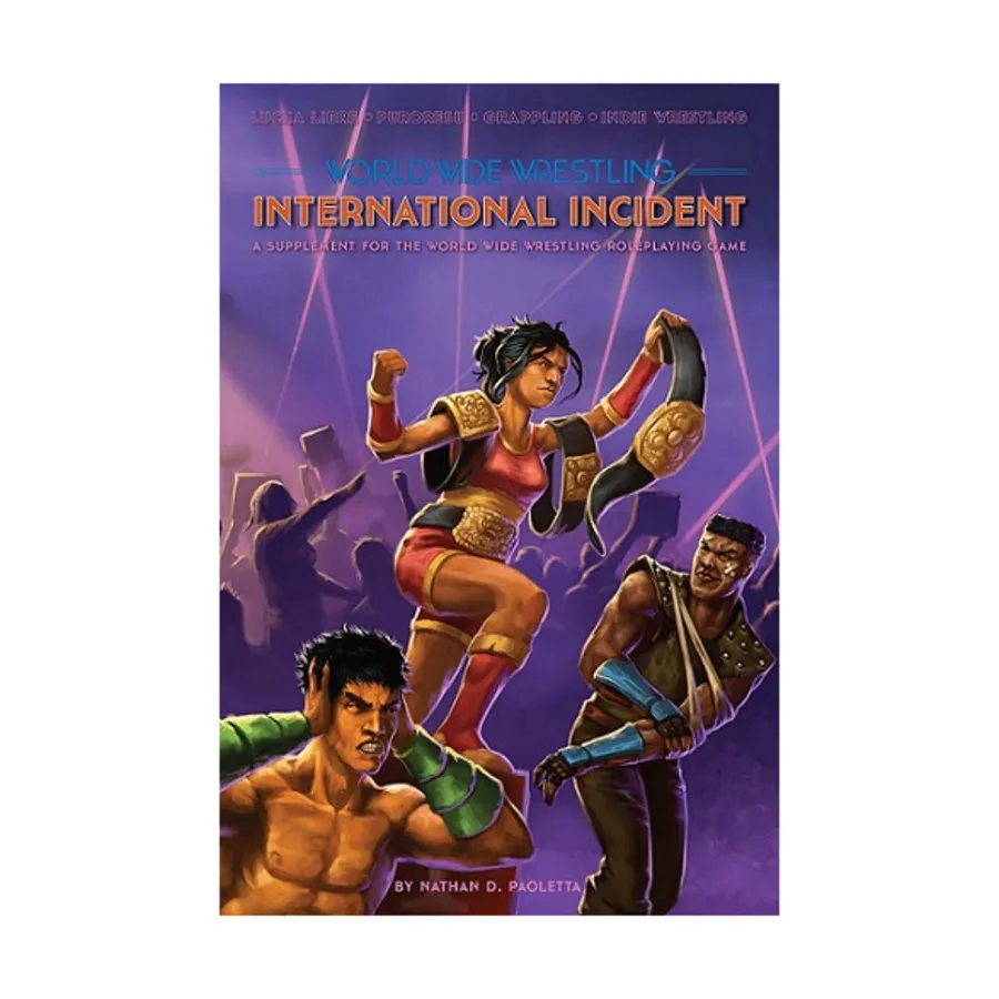 International Incident, World Wide Wrestling, мягкая обложка 
International Incident, World Wide Wrestling, мягкая обложка