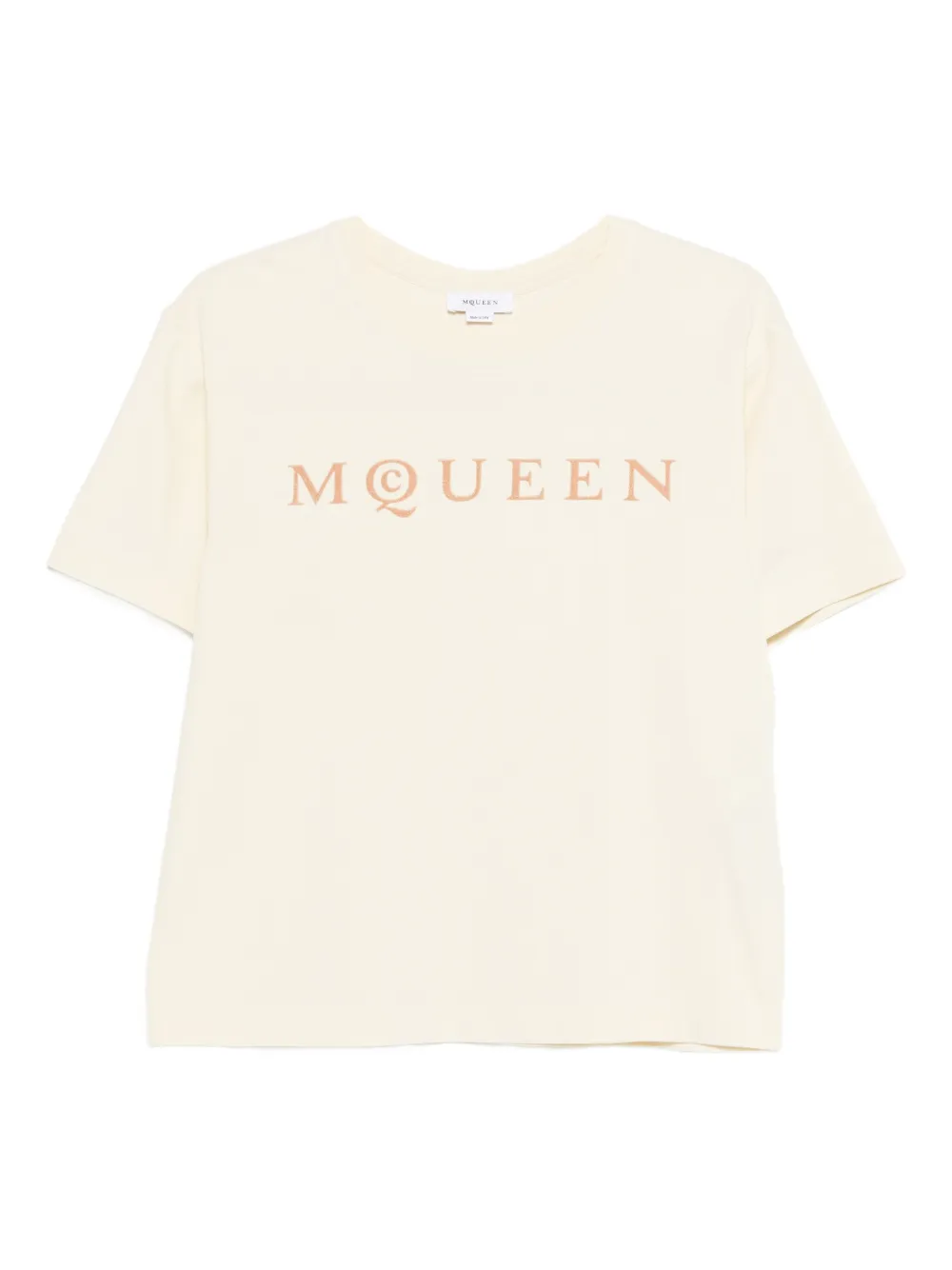 Футболка с логотипом Alexander Mcqueen, нейтральный
Футболка с логотипом Alexander Mcqueen, нейтральный