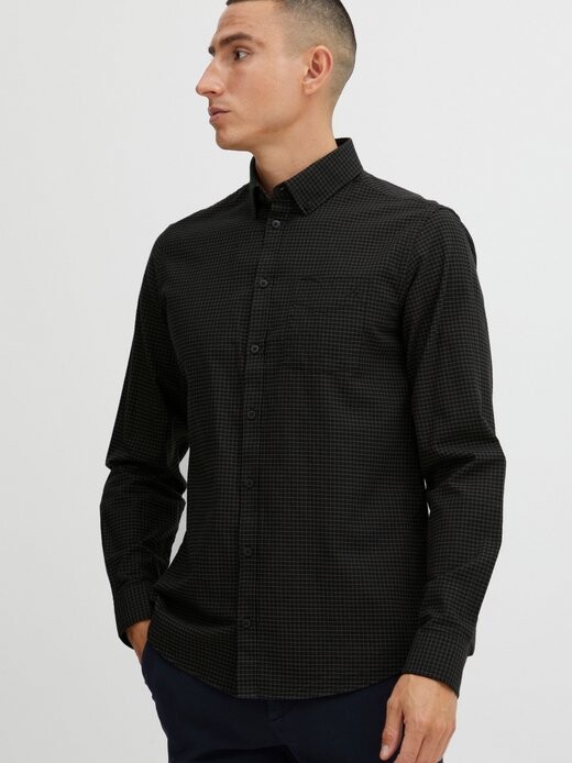 Рубашка с длинным рукавом cfanton Casual Friday, черный
Рубашка с длинным рукавом cfanton Casual Friday, черный