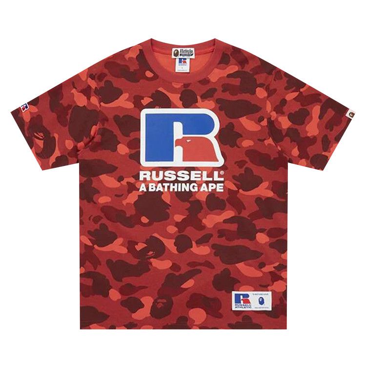 Футболка BAPE x Russell Athletic Color Camo Tee, Red, Красный, Футболка BAPE x Russell Athletic Color Camo Tee, Red
Футболка BAPE x Russell Athletic Color Camo Tee, Red, Красный, Футболка BAPE x Russell Athletic Color Camo Tee, Red