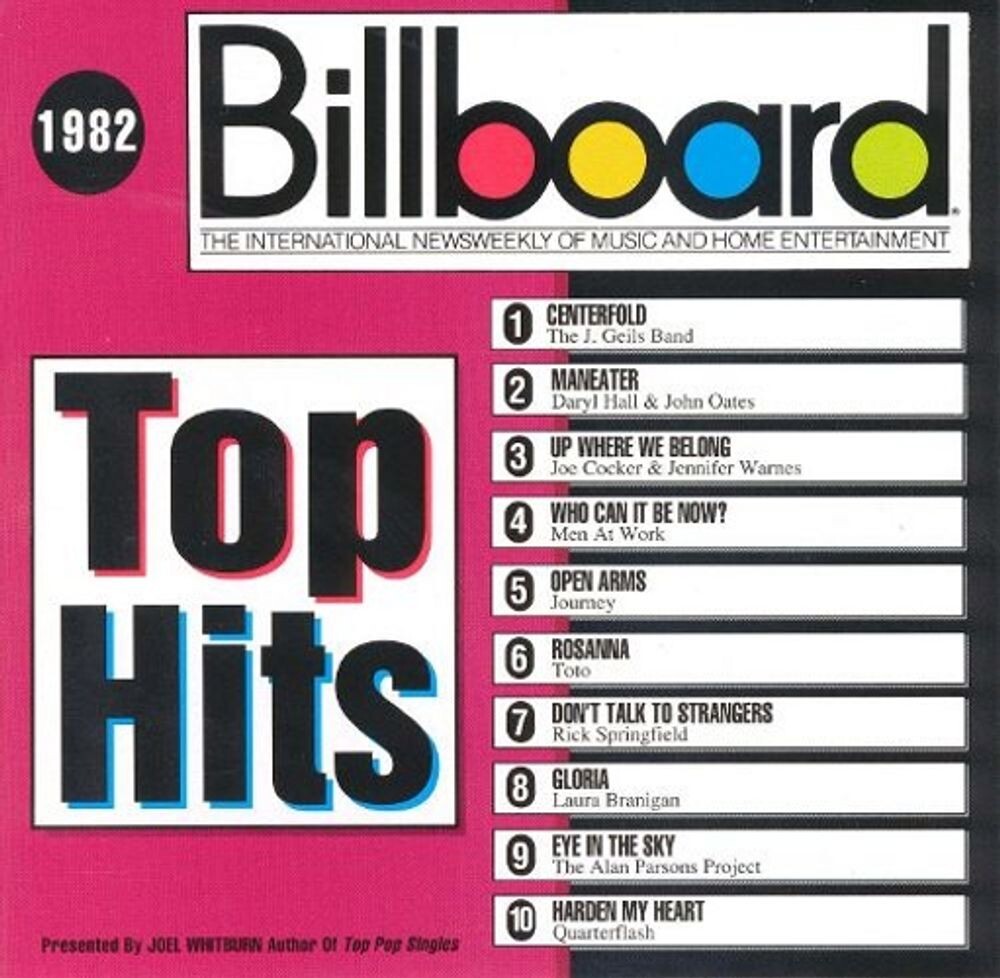 Диск CD Billboard Top Hits: 1982 - Various Artists
Диск CD Billboard Top Hits: 1982 - Various Artists