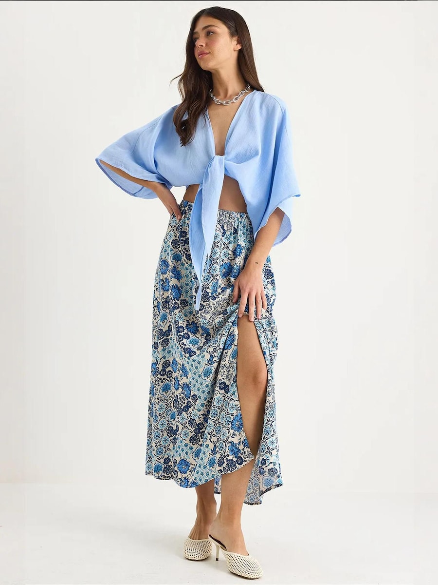 Юбка Bianco Lucci, синий
Юбка Bianco Lucci, синий