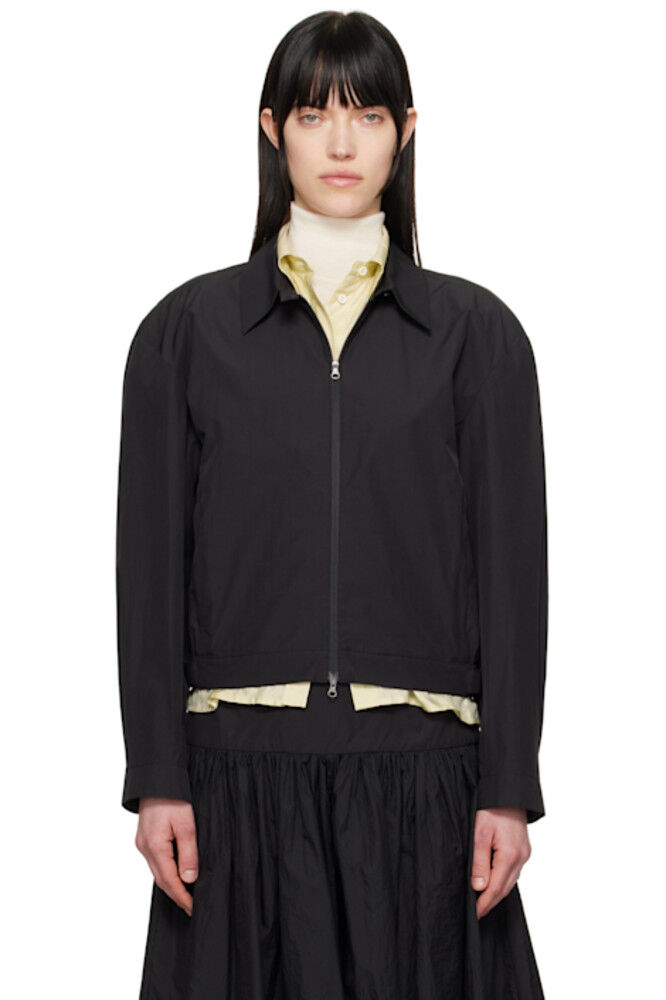 Черная укороченная куртка на молнии AMOMENTO, Черный, Черная укороченная куртка на молнии AMOMENTO
Черная укороченная куртка на молнии AMOMENTO, Черный, Черная укороченная куртка на молнии AMOMENTO