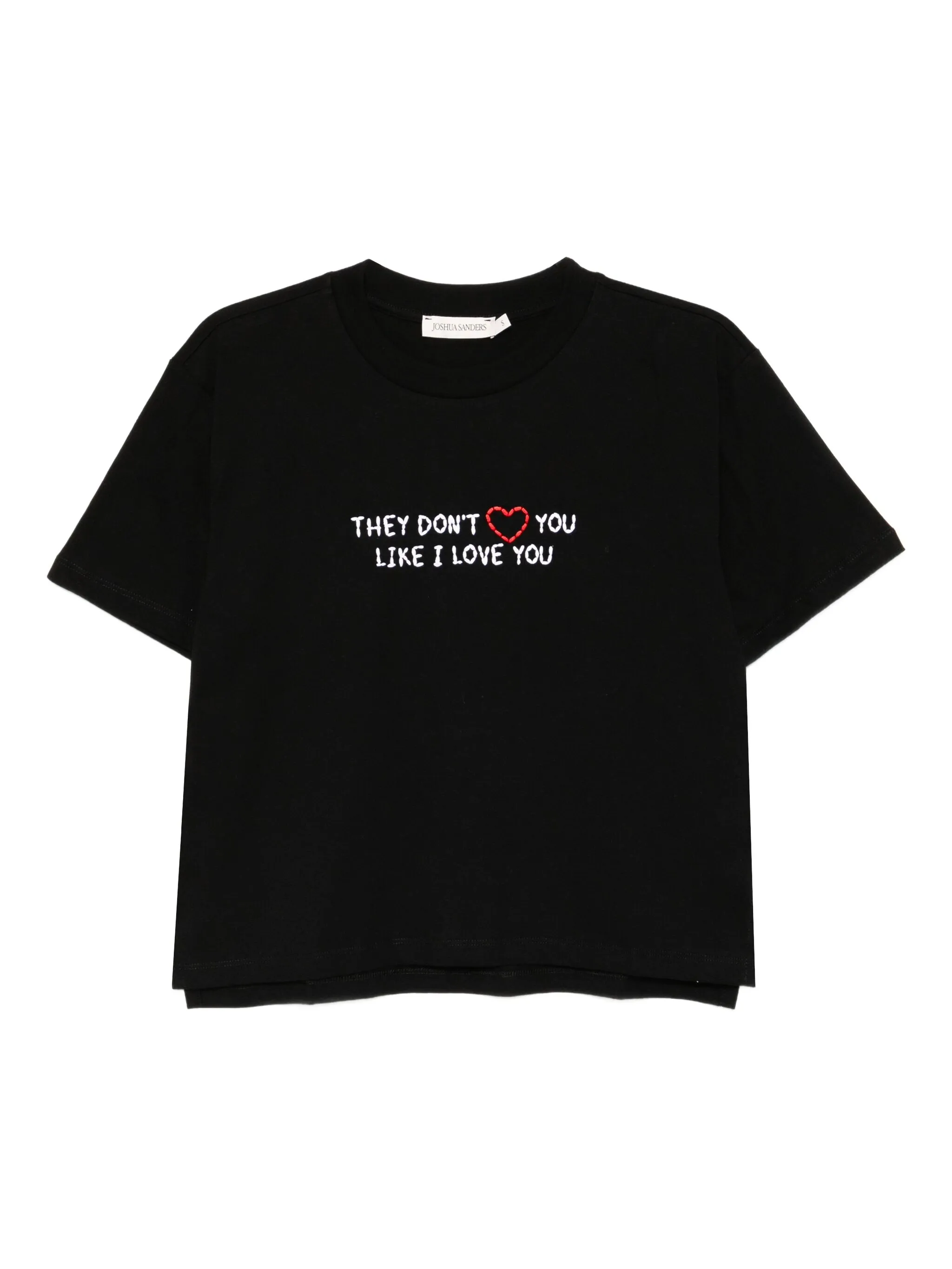 Футболка с вышитой надписью Joshua Sanders, черный
Футболка с вышитой надписью Joshua Sanders, черный