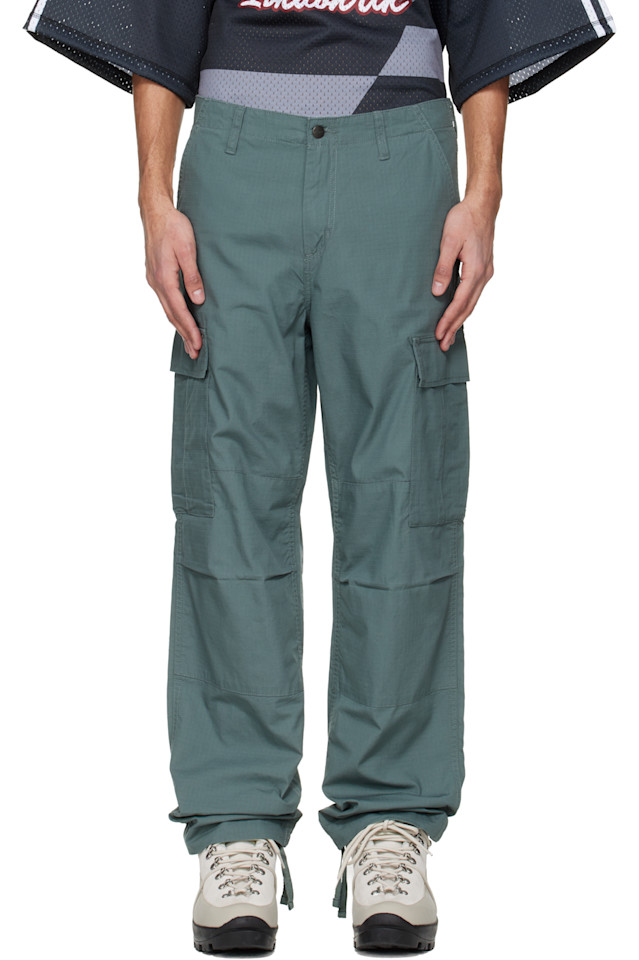 Carhartt Work In Progress Зеленые обычные брюки-карго
Carhartt Work In Progress Зеленые обычные брюки-карго