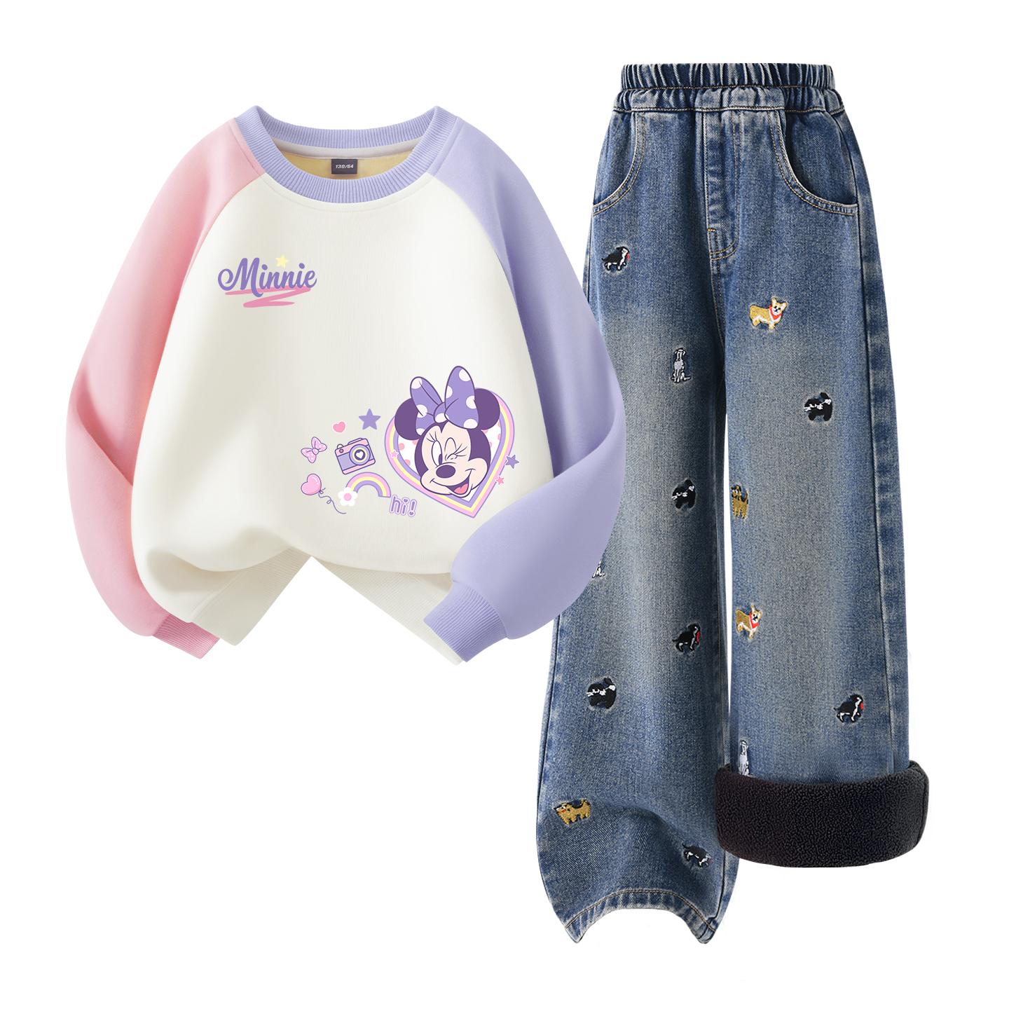 Детская повседневная спортивная одежда Disney, фиолетовый
Детская повседневная спортивная одежда Disney, фиолетовый