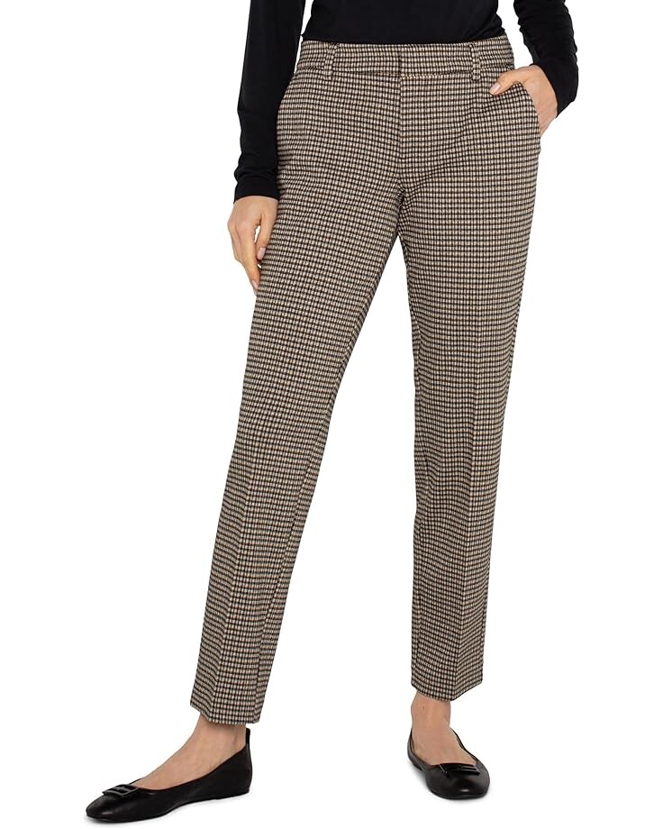 Брюки Liverpool Los Angeles Kelsey Mid-Rise Trouser Check Plaid Knit, цвет Blk/Tan Check
Брюки Liverpool Los Angeles Kelsey Mid-Rise Trouser Check Plaid Knit, цвет Blk/Tan Check