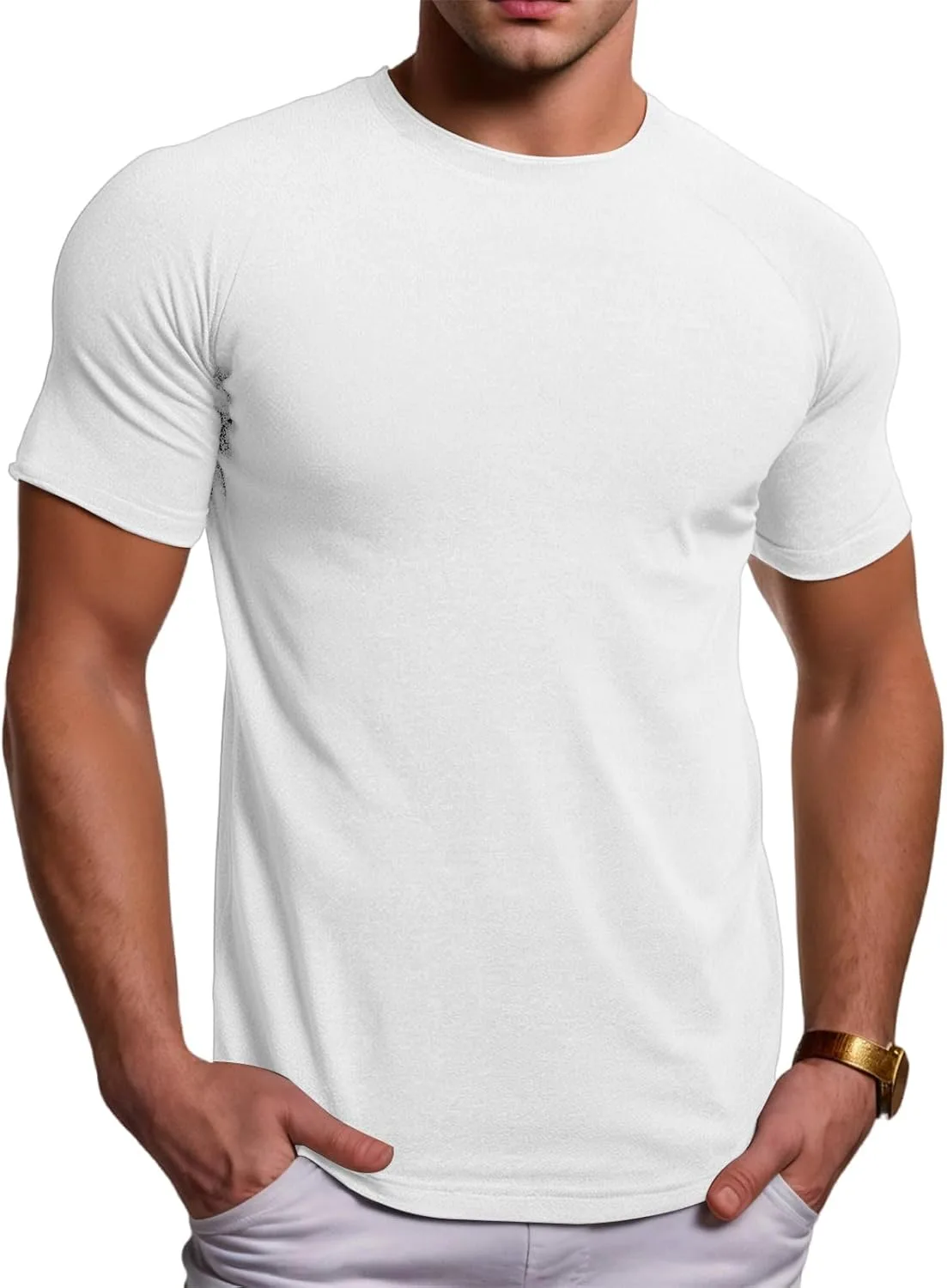 Мужская футболка Casual с коротким рукавом и круглым вырезом evzosrz
Мужская футболка Casual с коротким рукавом и круглым вырезом evzosrz