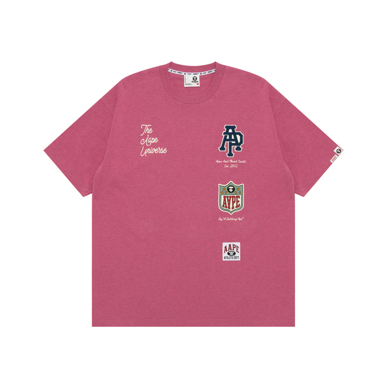 Футболка *A Bathing APE с аппликацией Aape, розовый
Футболка *A Bathing APE с аппликацией Aape, розовый