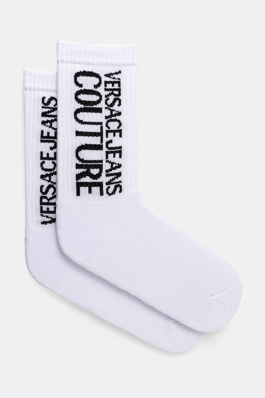 Носки Versace Jeans Couture, белый 
Носки Versace Jeans Couture, белый