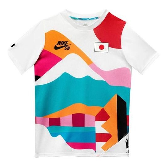 Футболка Nike SB x Parra Japan Federation Kit Crew Tee 'White Multi', мультиколор
Футболка Nike SB x Parra Japan Federation Kit Crew Tee 'White Multi', мультиколор